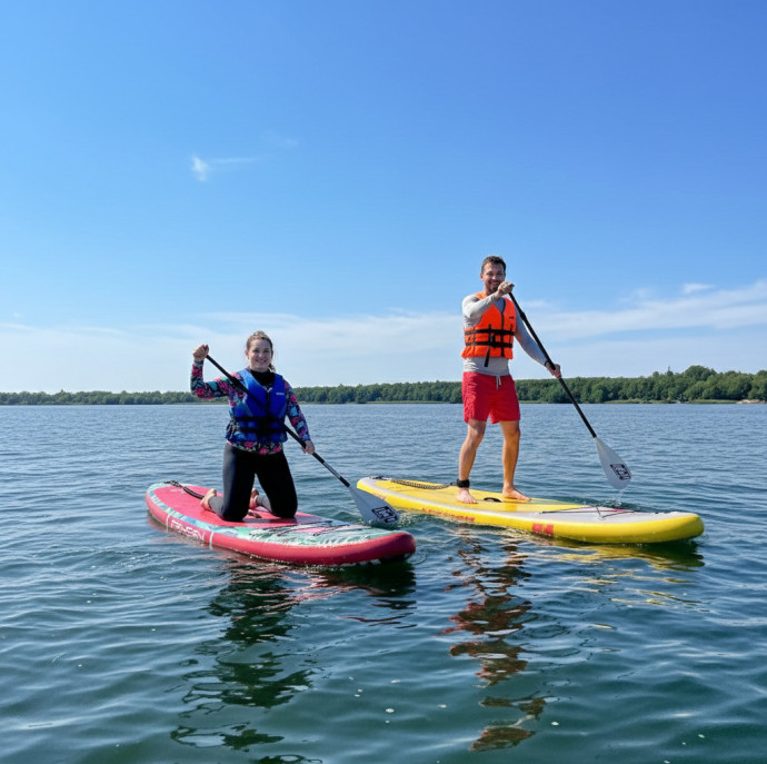 SUP прогулка Закат в Москве