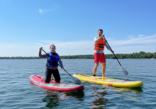 SUP прогулка Закат в Москве