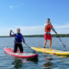 SUP прогулка Закат в Москве