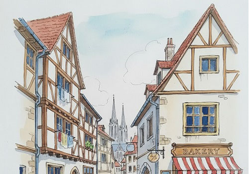 Онлайн практикум Обучение скетчингу в Москве