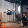 Полёт в аэротрубе I-Fly в Москве