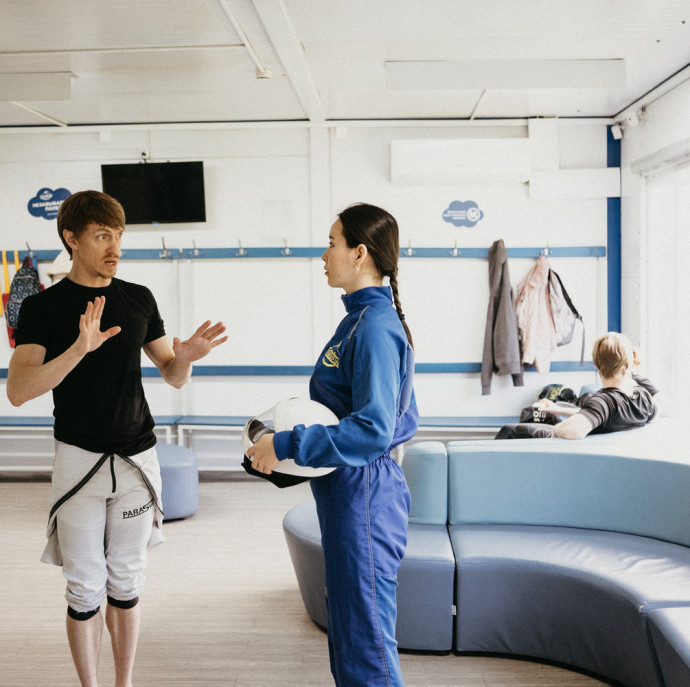 Полет в аэротрубе в Москве