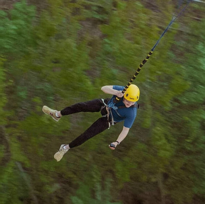 Прыжок с веревкой в Москве