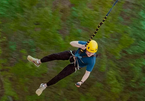 Прыжок с веревкой в Москве