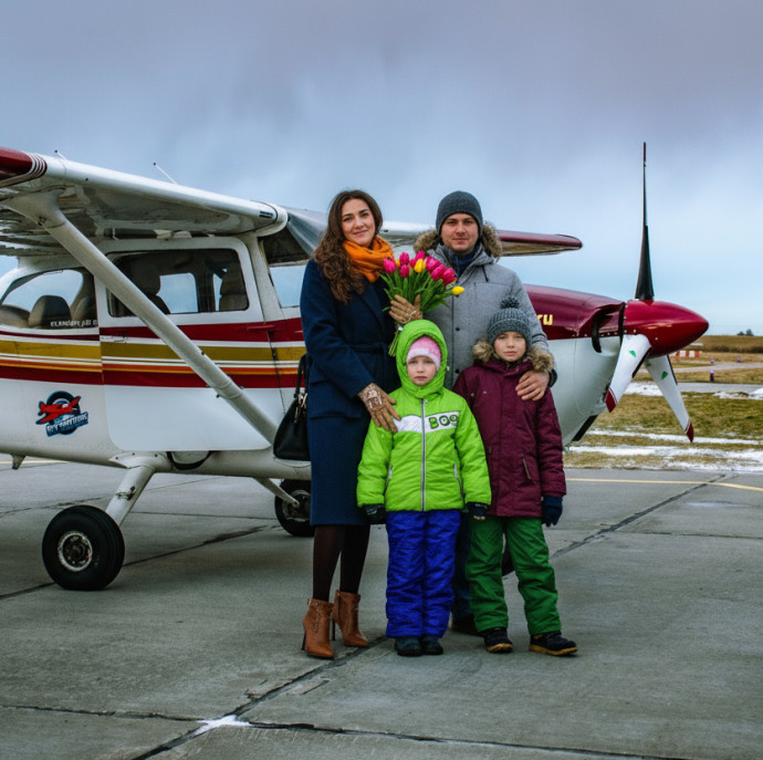 Полет на самолете (5 аэродромов на выбор) в Москве
