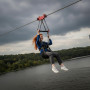Спуск по стальному канату Zipline в Москве