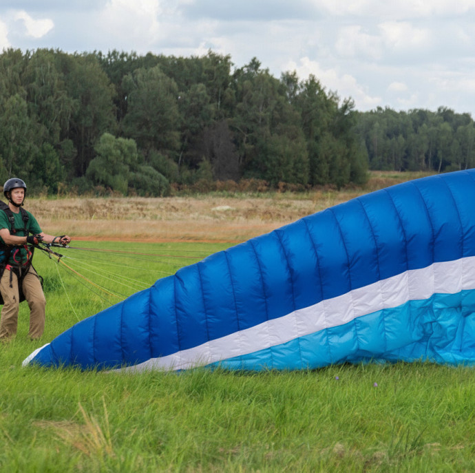 Обзорный полет на параплане в Москве