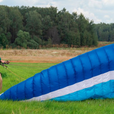 Обзорный полет на параплане в Москве