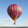 Полет на большом воздушном шаре в группе в Москве