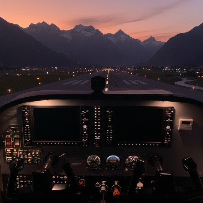 Полет на авиатренажере Cessna 172 в Москве