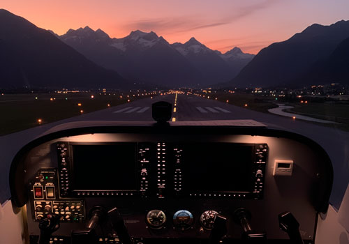 Полет на авиатренажере Cessna 172 в Москве