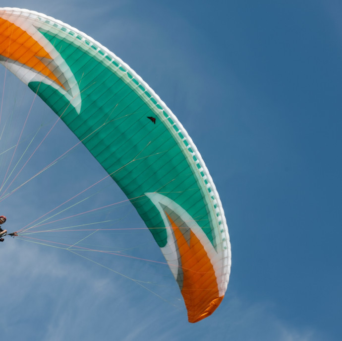 Полет на параплане Второй пилот в Москве