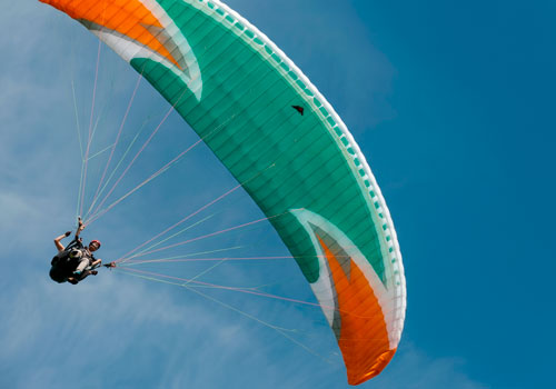 Полет на параплане Второй пилот в Москве