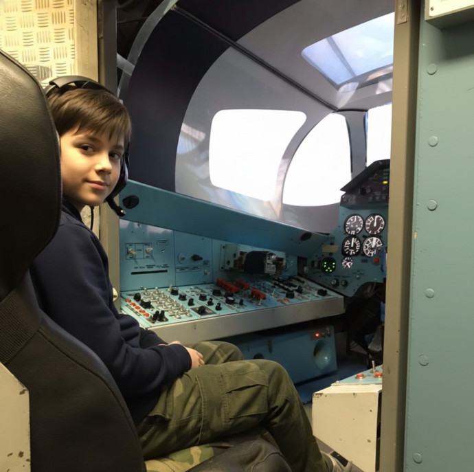 Авиатренажер Су-27 в Москве