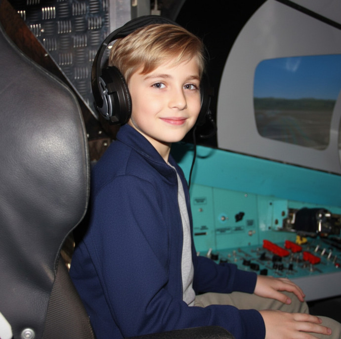 Авиатренажер Су-27 в Москве