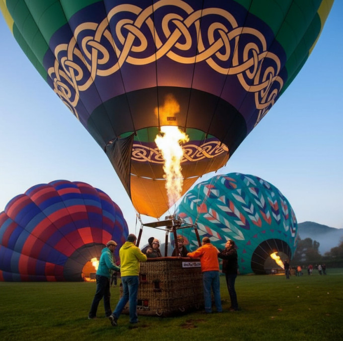 Индивидуальный полет на воздушном шаре в Москве