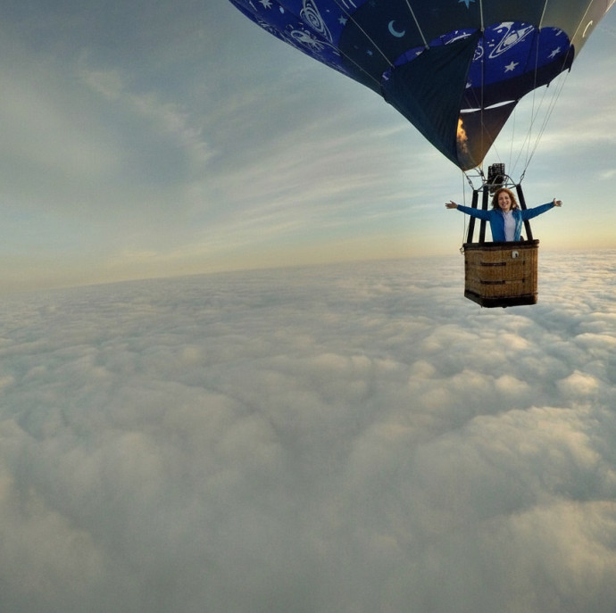 Индивидуальный полет на воздушном шаре в Москве