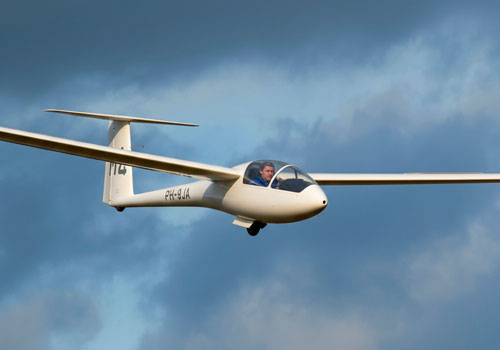 Полёт на планере Twin Astir в Москве