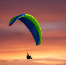 Обучающий полет на параплане в Москве