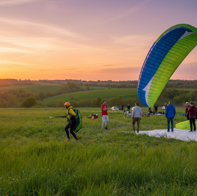 Полет с акробатикой в Москве