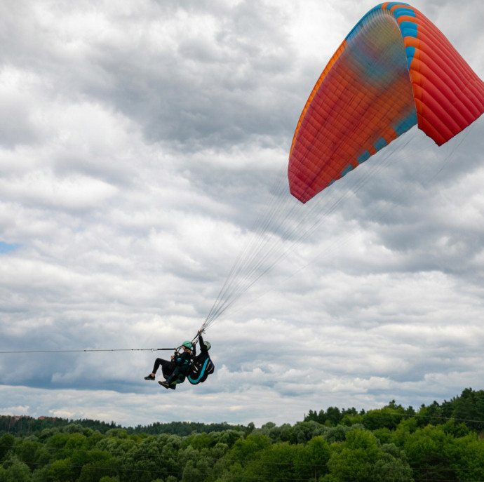 Полет с акробатикой в Москве