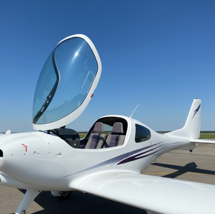 Экскурсионный полет на самолете Aquila A210 в Москве