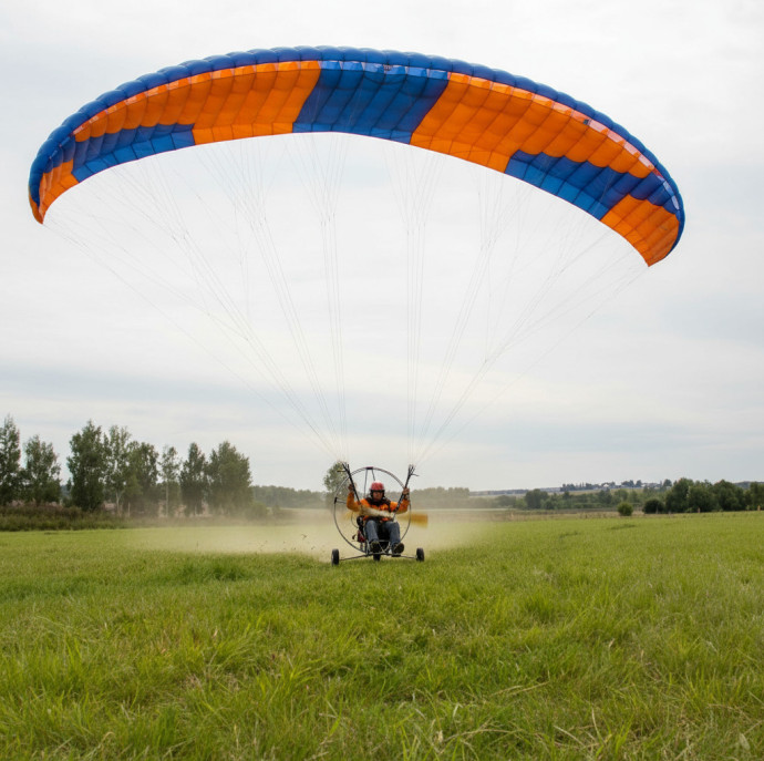 Полёт на паралете в Москве