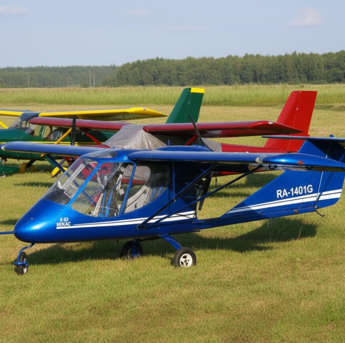 Полёт на автожире в Москве