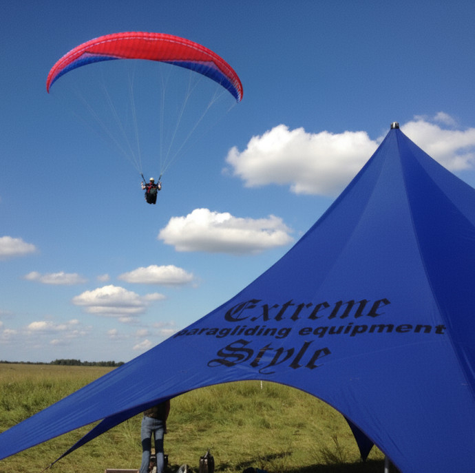 Полет на параплане Ты рулишь в Москве