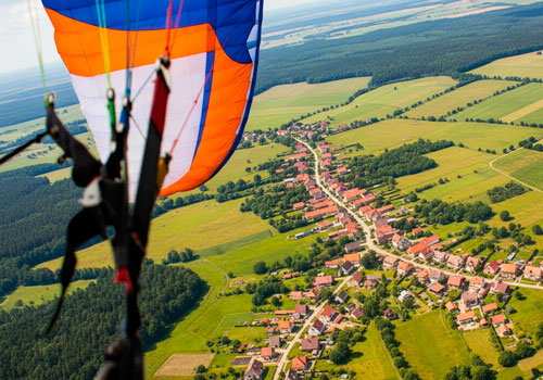 Полет на параплане Ты рулишь в Москве