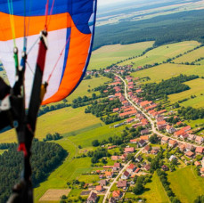 Полет на параплане Ты рулишь в Москве