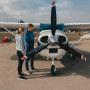 Полет на самолете Cessna 182 в Москве