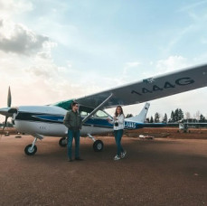Полет на самолете Cessna 182 в Москве