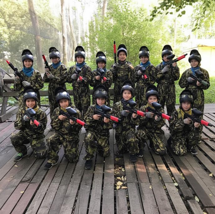 Пейнтбол детский в Санкт-Петербурге