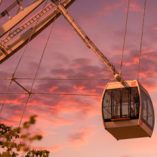 Индивидуальный прокат кабины аттракциона Колесо обозрения Солнце Москвы в Москве