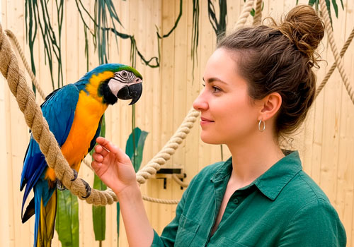 Галерея птиц Попугайня в Москве
