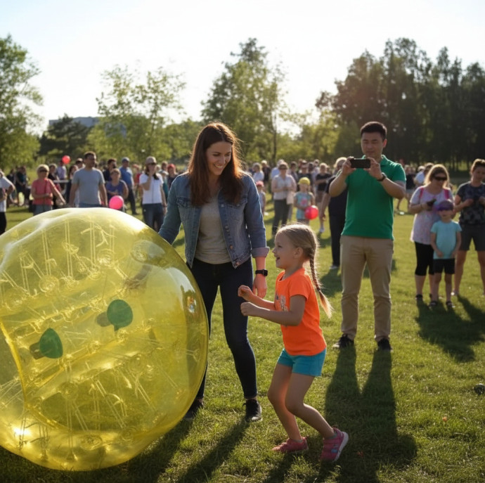 Бампербол в Москве