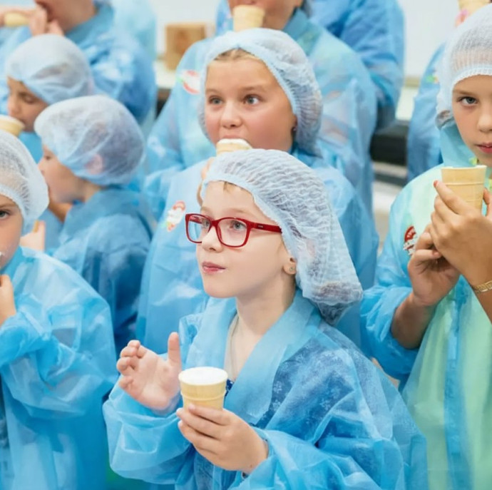 Экскурсия на фабрику мороженого Чистая линия в Москве