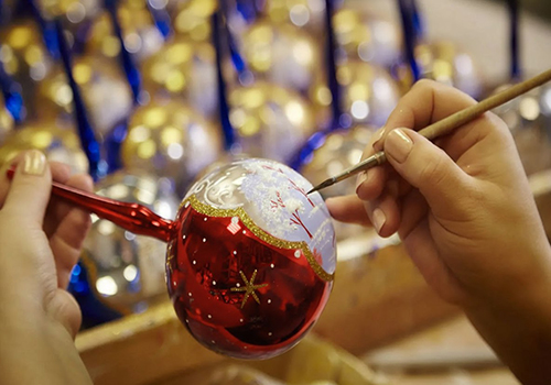 Экскурсия на фабрику ёлочных игрушек в Москве