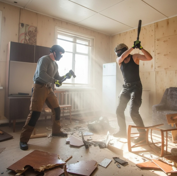 Комната Пати Хард в Москве