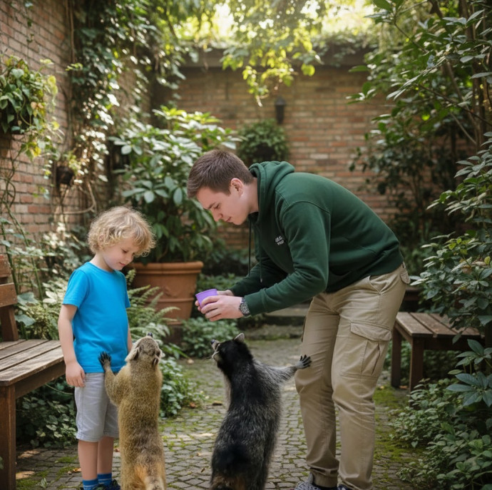 Планета енотов в Москве
