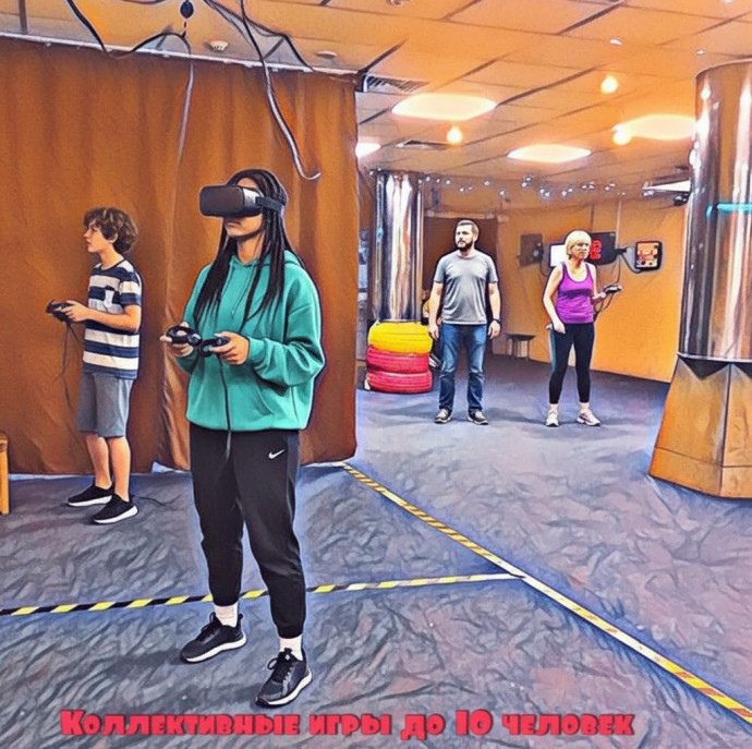Виртуальная реальность в VR FUNCLUB в Москве