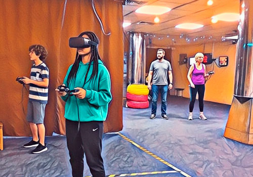 Виртуальная реальность в VR FUNCLUB в Москве