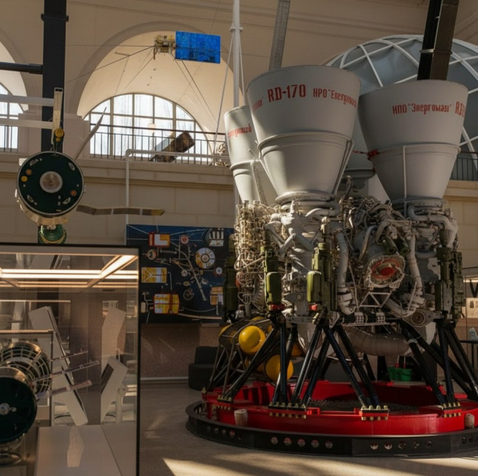 Павильон Космос на ВДНХ в Москве