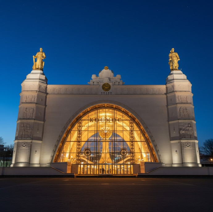 Павильон Космос на ВДНХ в Москве