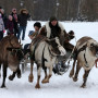 Прогулка в оленьей упряжке в Москве