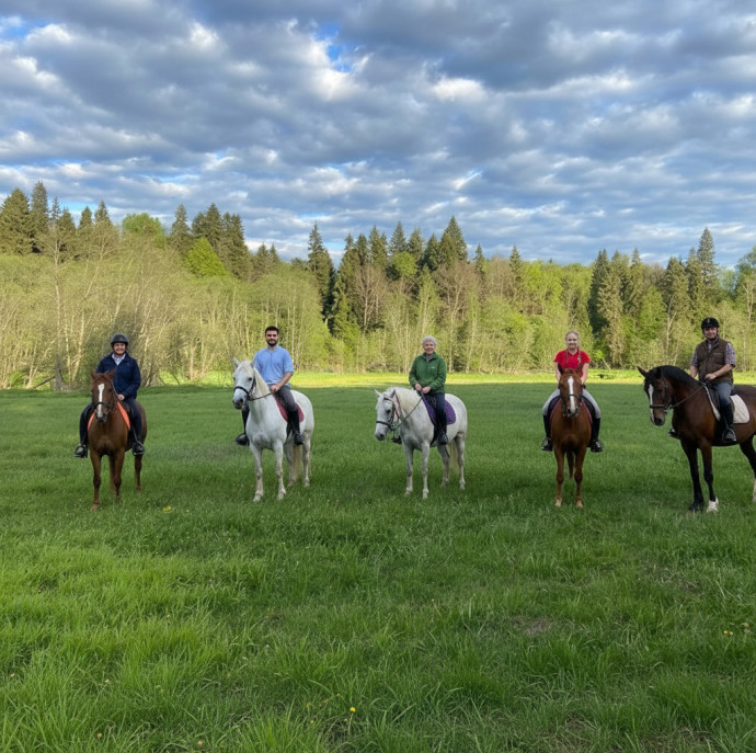 Конные прогулки в Москве