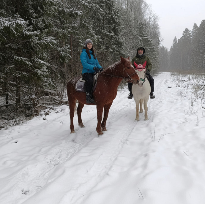 Конные прогулки в Москве