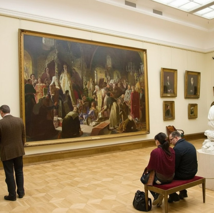 Третьяковская галерея в Москве