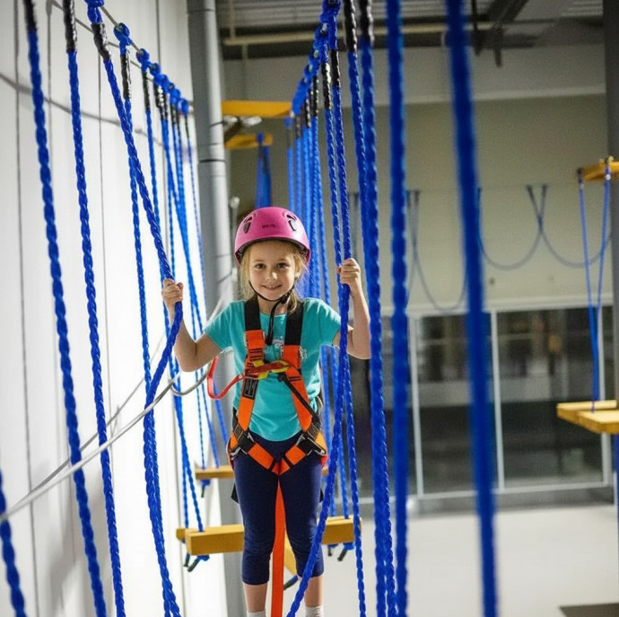 Веревочный парк в Москве